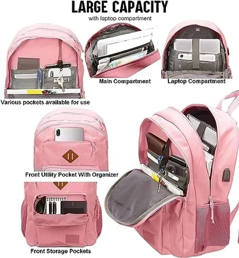 KEOFID Zaino da viaggio Rosa 1914697 miniatura 3