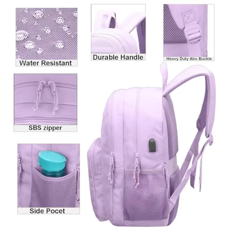 KEOFID Zaino da viaggio Viola 1914698 miniatura 3