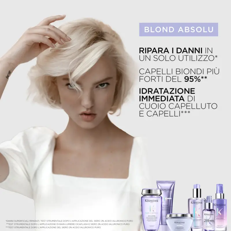 Blond Absolu 2% Pure Hyaluronic Acid Serum - Siero capelli miniatura 4
