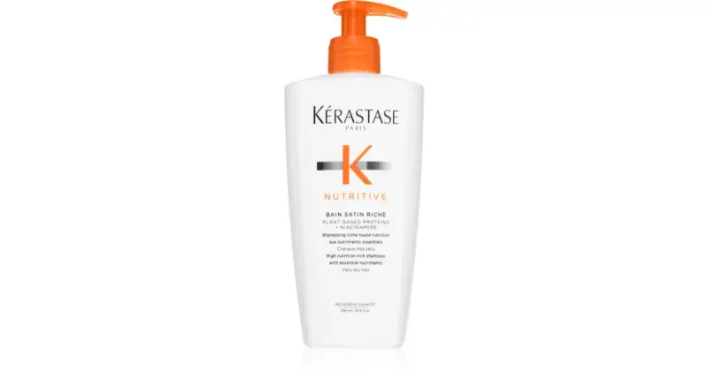 Nutritive Satin Riche shampoo nutriente intenso 500 ml
