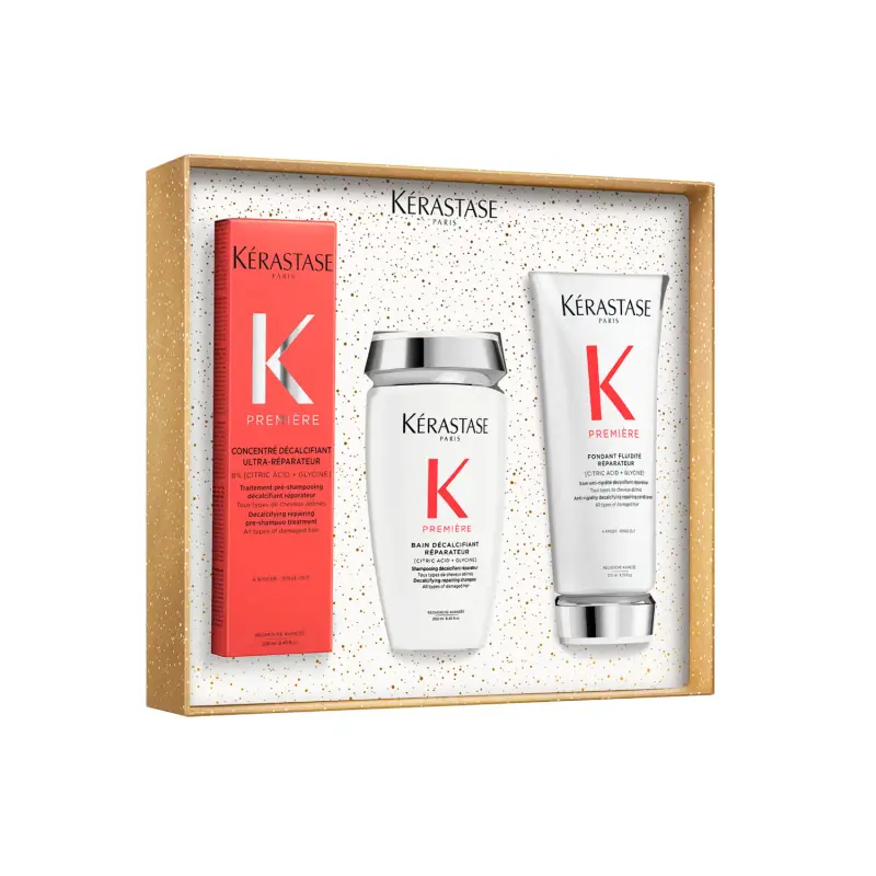 Première Cofanetto Première Holidays 2025 - Shampoo riparatore,Capelli danneggiati,Cofanetto per capelli
