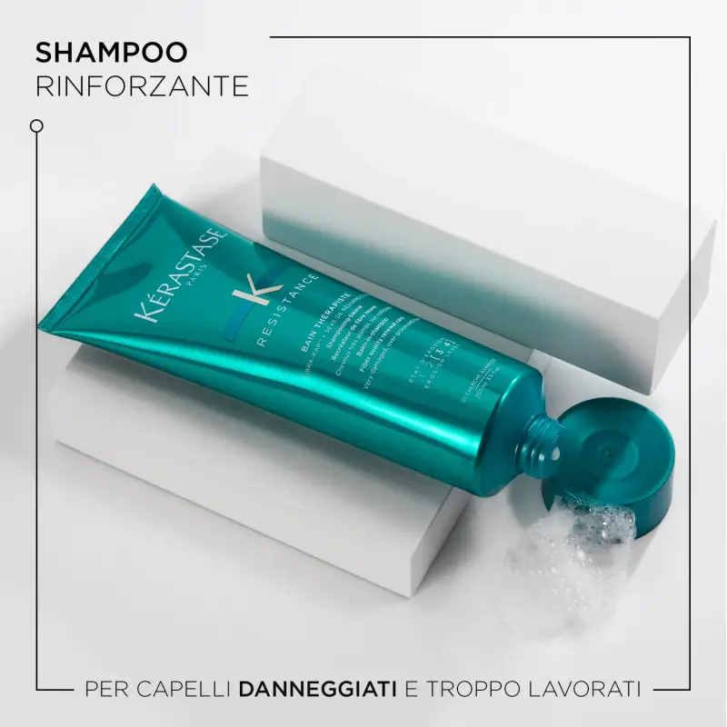 Résistance Bain Thérapiste - Shampoo riparatore, Capelli danneggiati miniatura 2