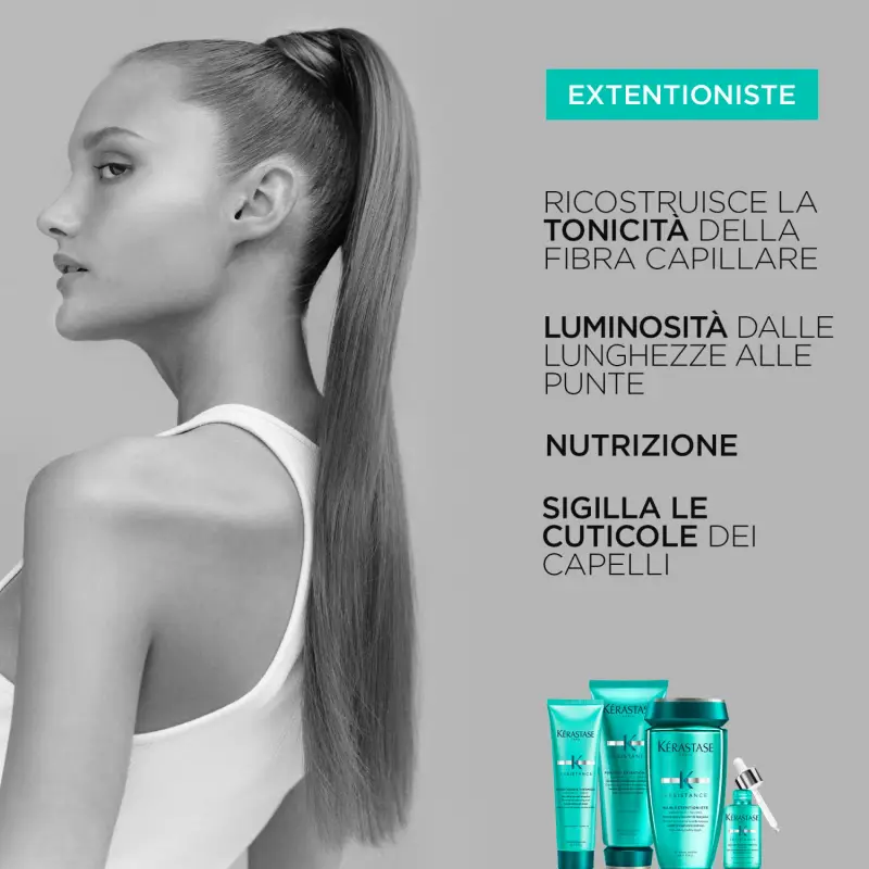 Résistance Masque Extentioniste - Maschera capelli rinforzante, Capelli fini miniatura 3