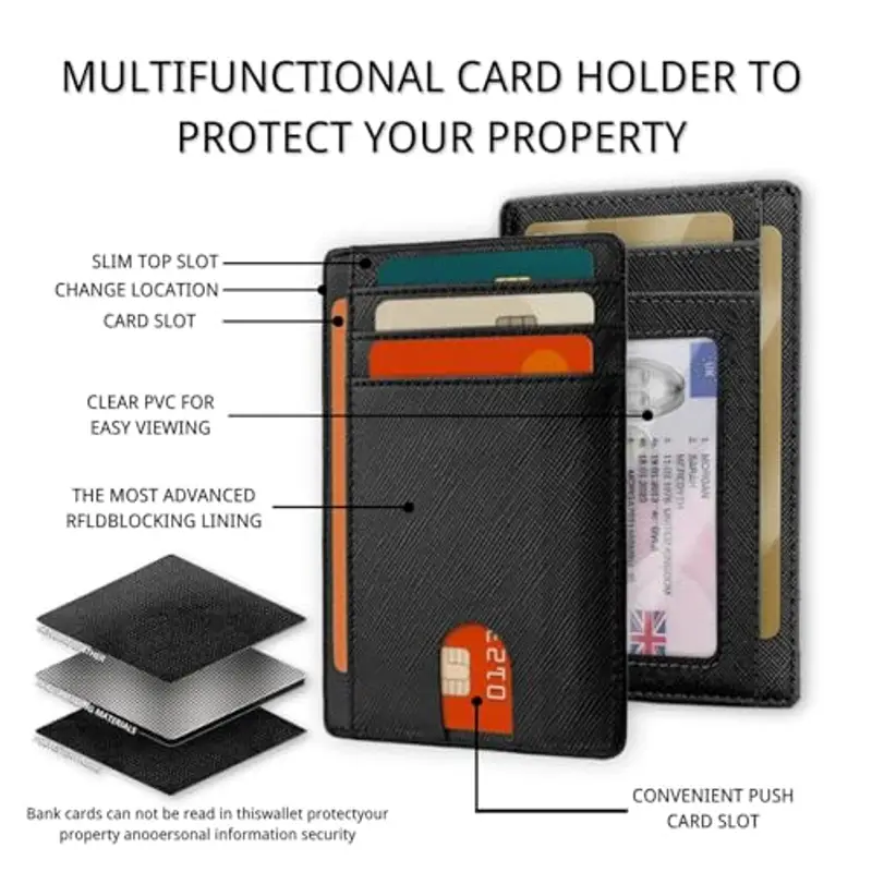 KEYRI Porta carte di credito Uomo Multicolore 943187 miniatura 3