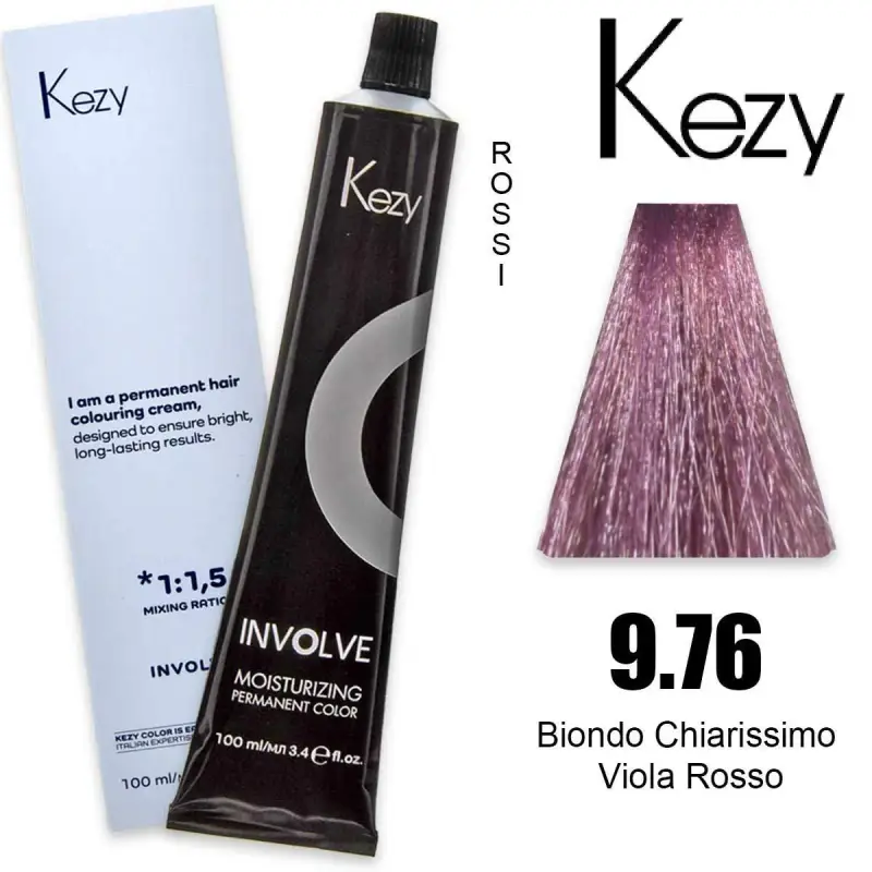 involve color 100 ml biondo chiarissimo viola rosso 9.76