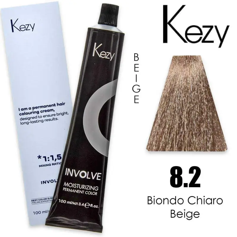 involve color 100 ml biondo chiaro beige 8.2