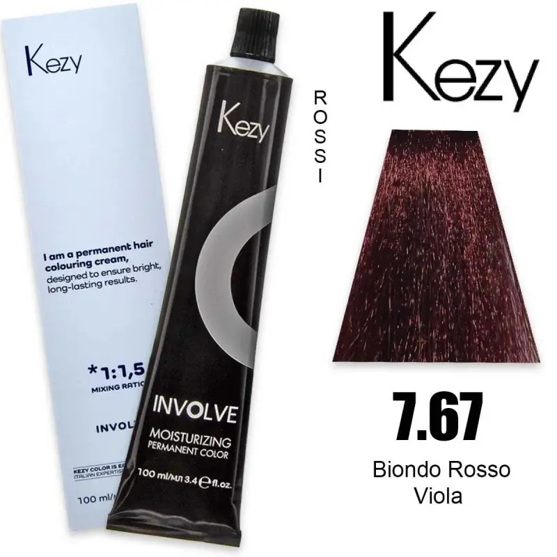 involve color 100 ml biondo rosso viola 7.67