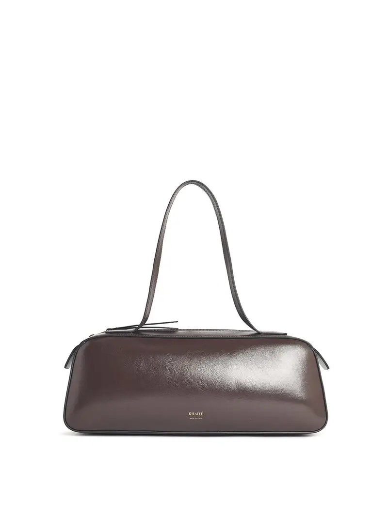 Borsa Simona in pelle marrone
