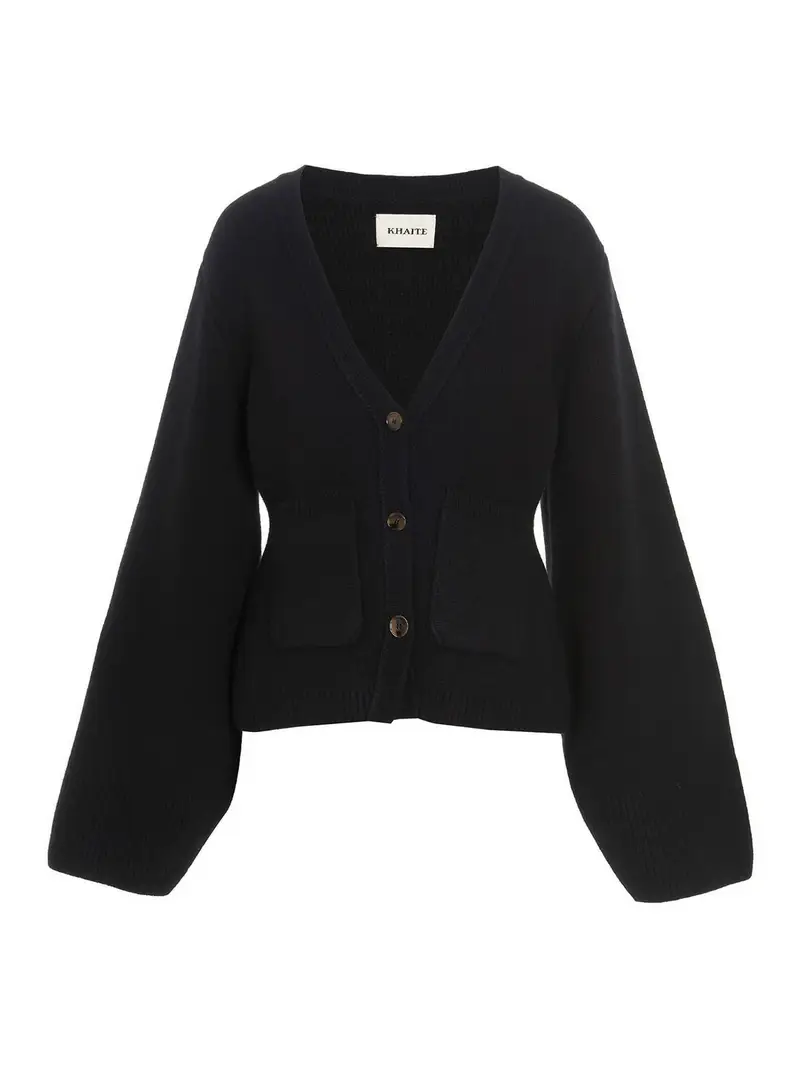KHAITE Cardigan Nero 3311312