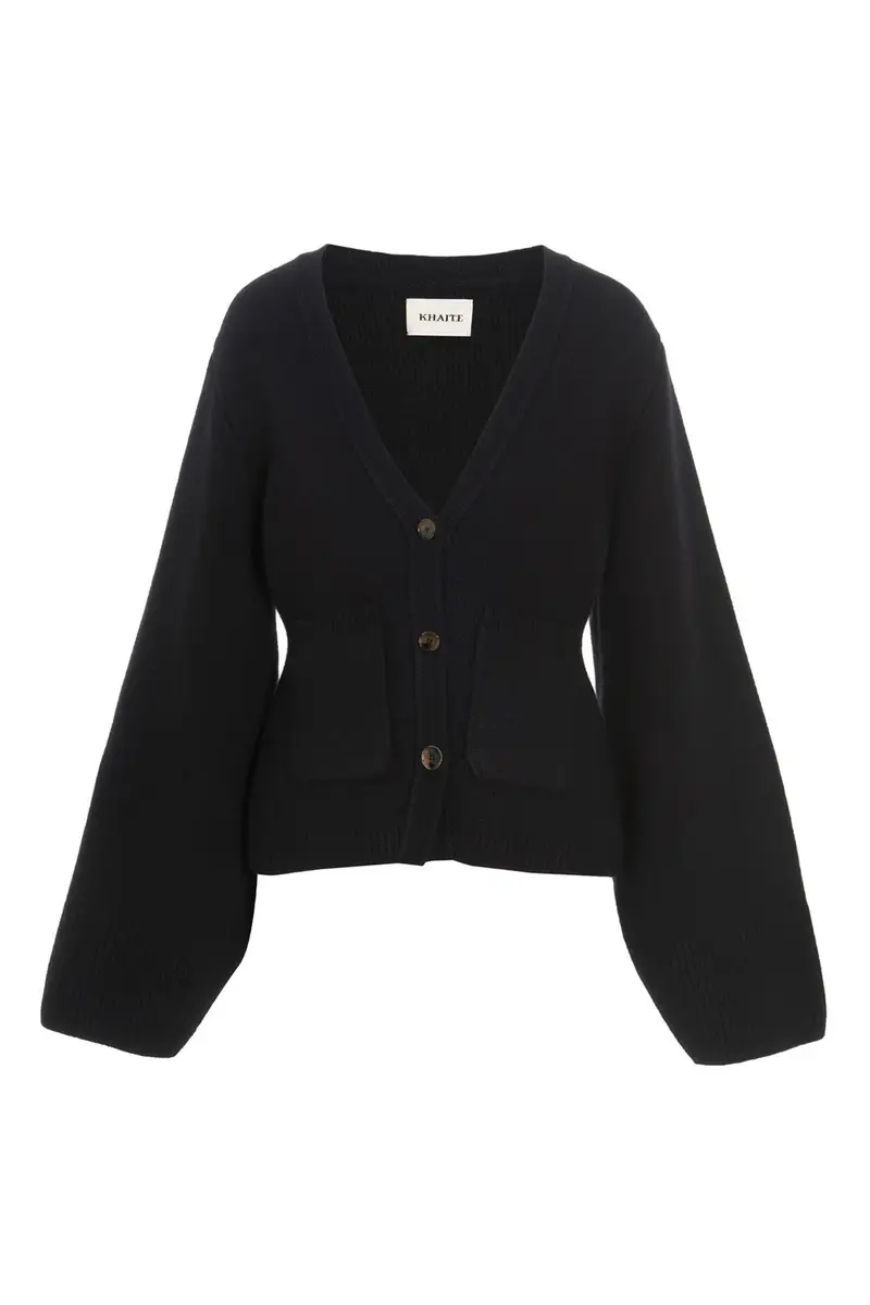 KHAITE Cardigan Nero 2543560