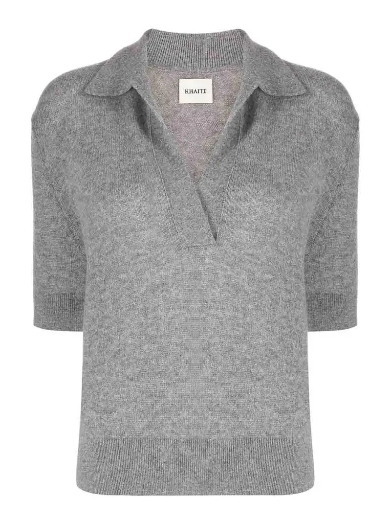 KHAITE Polo Grigio 4000956