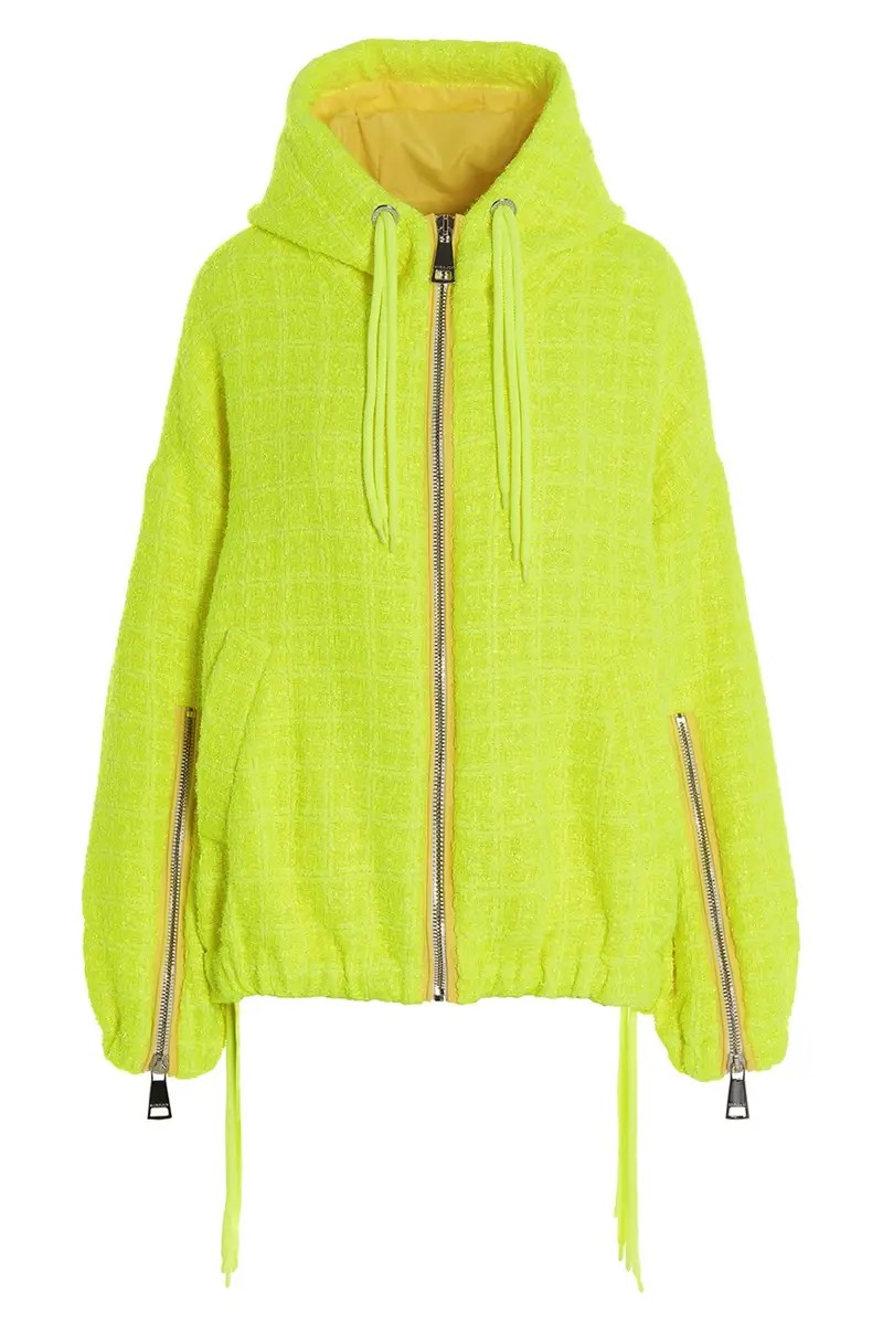 Giacca Khris Windbreaker Tweed Giallo