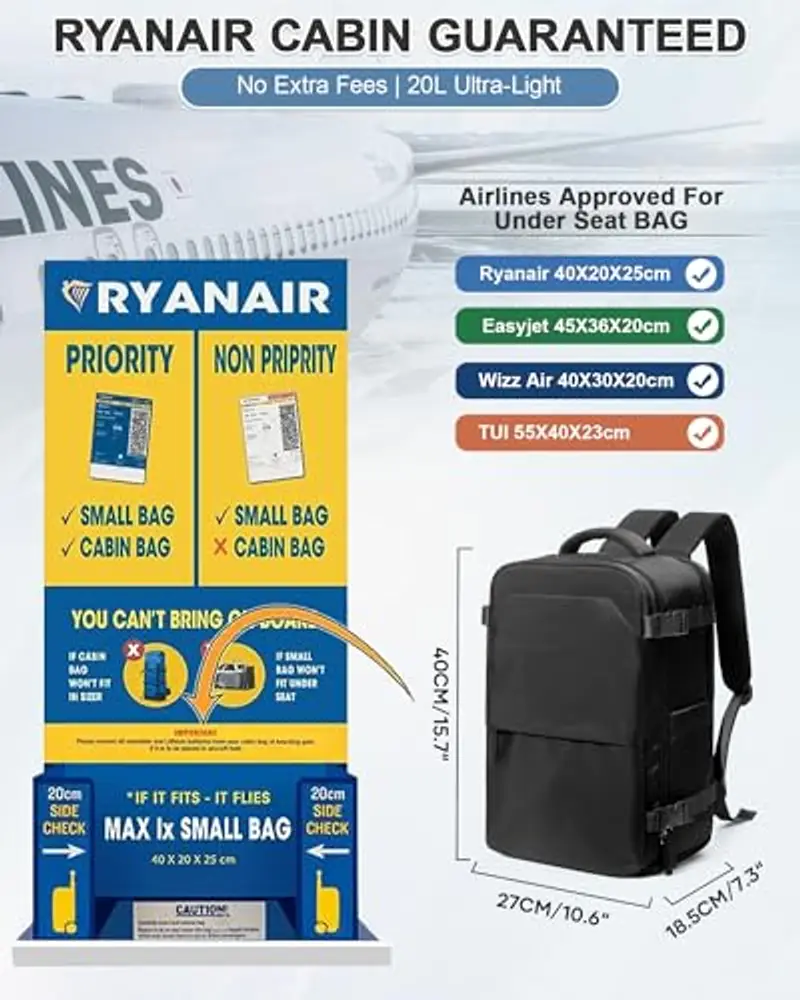 Kibachev Zaino da viaggio Blu 2537973 miniatura 2