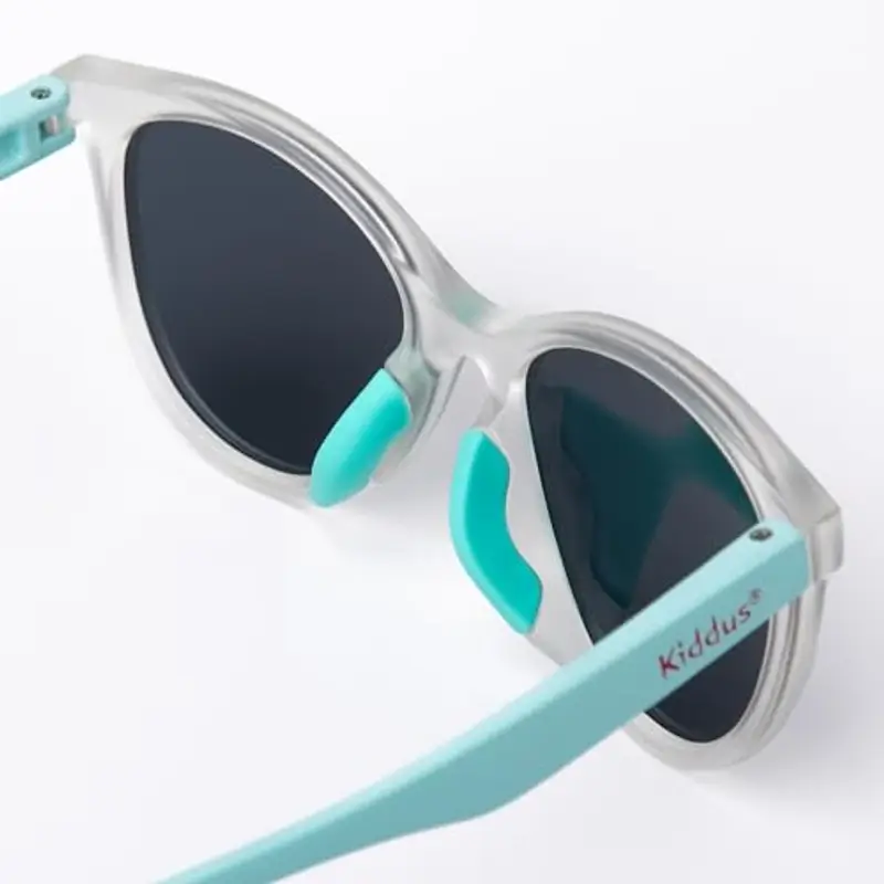 Kiddus Occhiali da sole per bambina dai 4 ai 7 anni Polarizzati con Protezione UV400 e Montatura flessibile miniatura 2