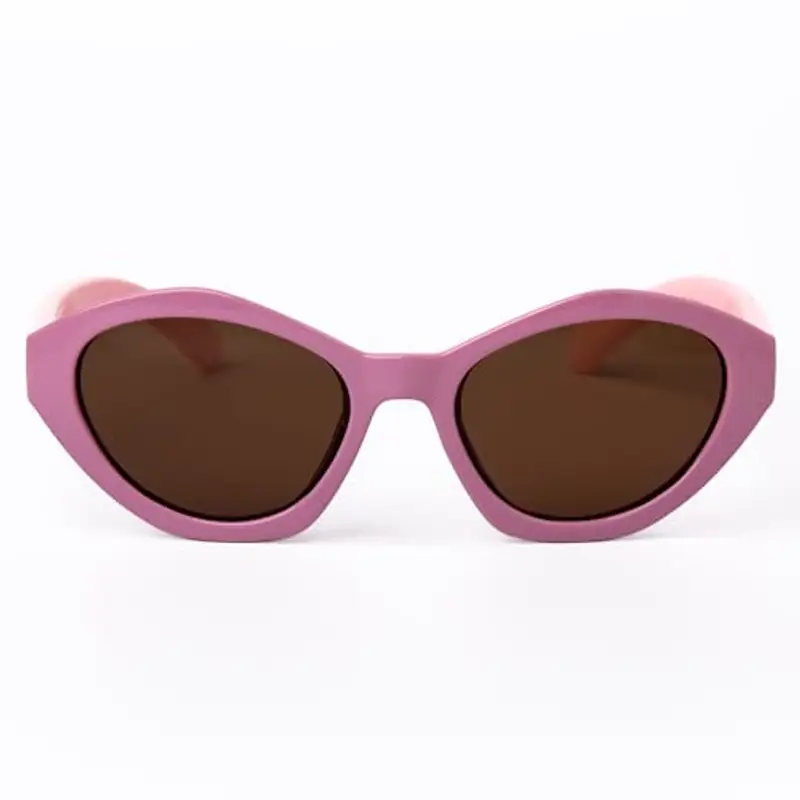 Kiddus Occhiali da sole per bambina dai 4 ai 7 anni Polarizzati con Protezione UV400 e Montatura flessibile miniatura 3