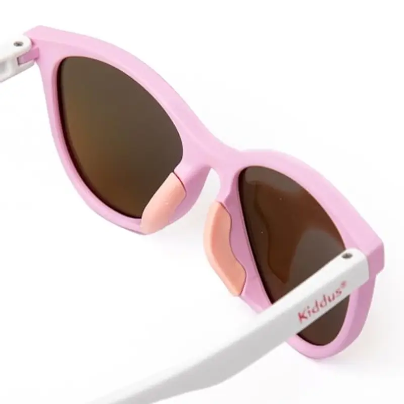 Kiddus Occhiali da sole per bambina dai 4 ai 7 anni Polarizzati con Protezione UV400 e Montatura flessibile miniatura 2