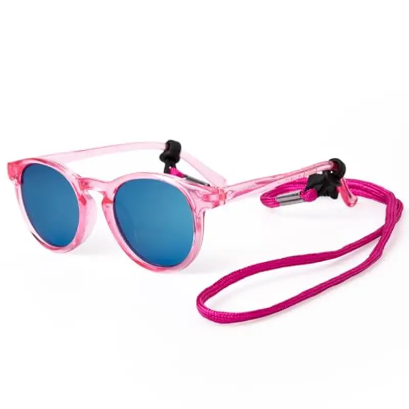 Kiddus Occhiali da Sole Polarizzati Bambine, Età 4-7 Anni, 100% Protezione UV