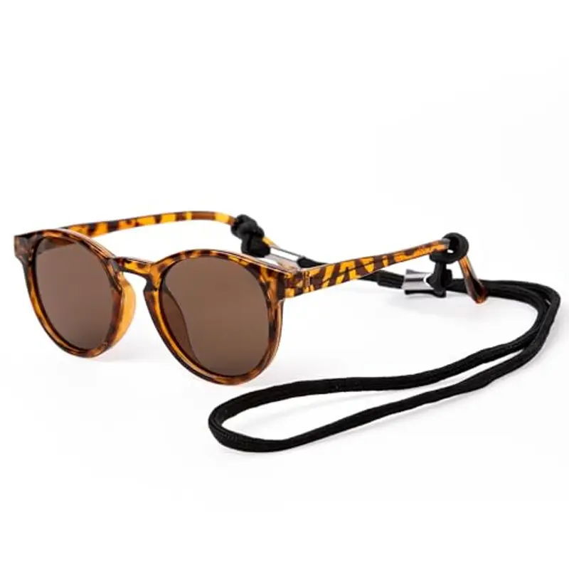 Kiddus Occhiali da Sole Polarizzati Bambine, Età 4-7 Anni, 100% Protezione UV