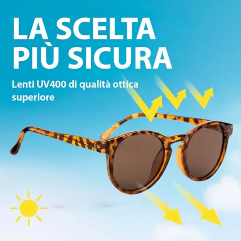 Kiddus Occhiali da Sole Polarizzati Bambine, Età 4-7 Anni, 100% Protezione UV miniatura 2