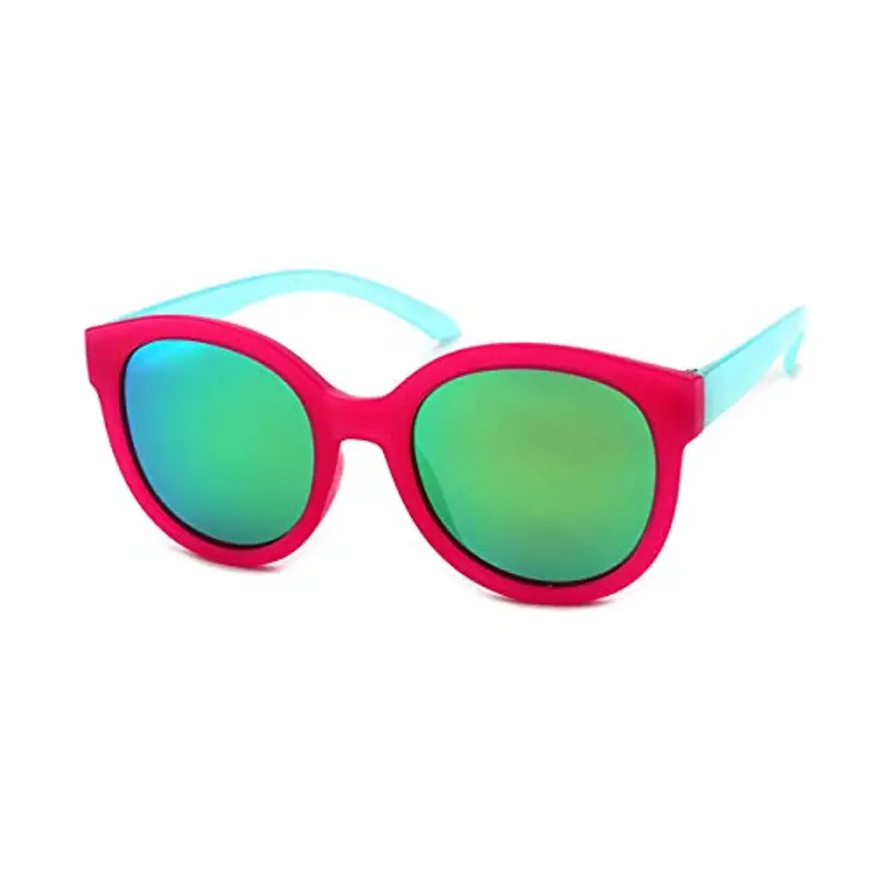 Kiddus Occhiali da Sole Polarizzati per Bambine, Età 6-9 Anni, Protezione UV400 100%, Stile alla Moda