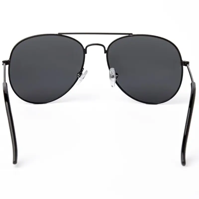 Kiddus Ochiali da Sole Polarizzati per Ragazza e Ragazzo da 10 anni. UV400 Protezione al 100% dai Raggi Ultravioletti. Telaio in Metallo Leggero. Stile Aviatore miniatura 3