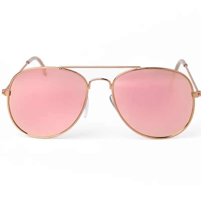 Kiddus Ochiali da Sole Polarizzati per Ragazza e Ragazzo da 10 anni. UV400 Protezione al 100% dai Raggi Ultravioletti. Telaio in Metallo Leggero. Stile Aviatore miniatura 2