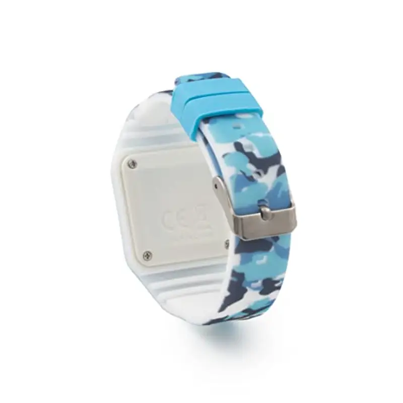 Kiddus Orologio digitale a LED bambini, ragazze, adulti. Cinturino comodo in morbido silicone. Batteria giapponese lunga durata. Facilità di lettura e apprendimento dell’ora miniatura 3