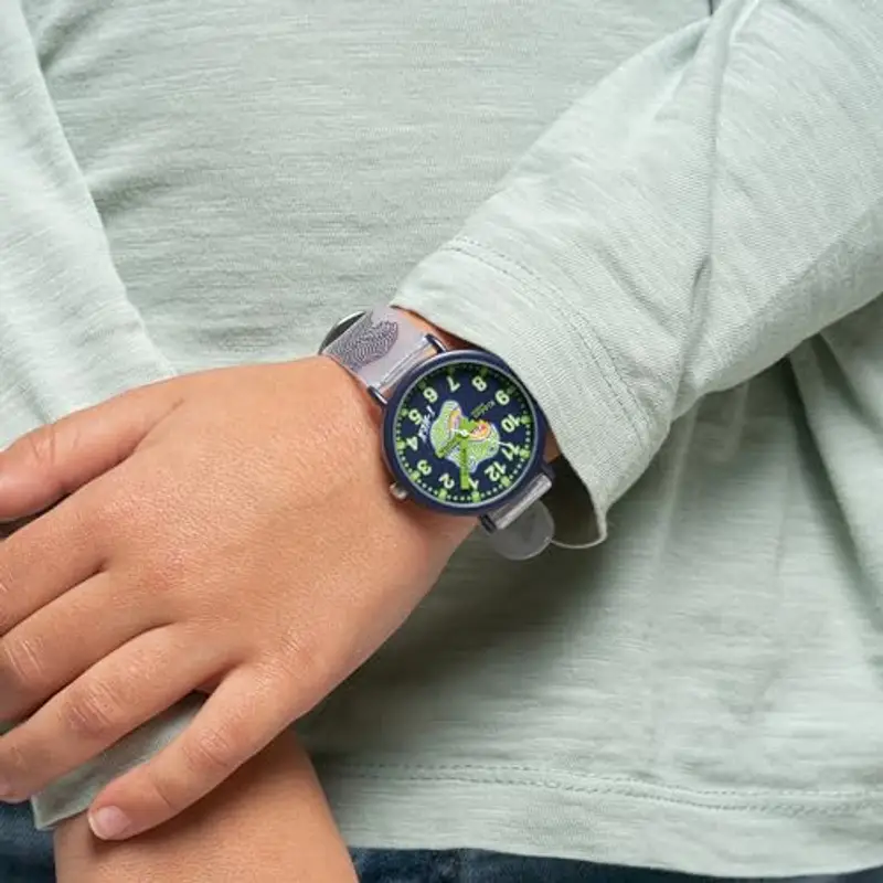 Kiddus Orologio Educativo per Bambini, Orologio da polso Analogico per Bambino 5-10 Anni, 3ATM e 5ATM, Primo con Ore e Minuti, Regalo Bimbo Aprendimento miniatura 3