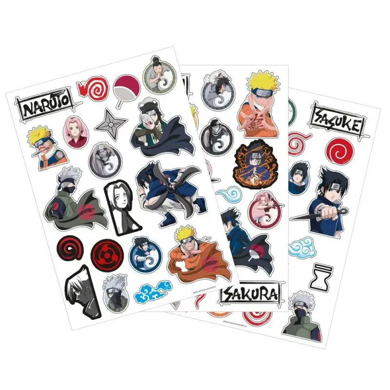 Autocollanti rimovibili Kids Licensing Naruto Shippuden