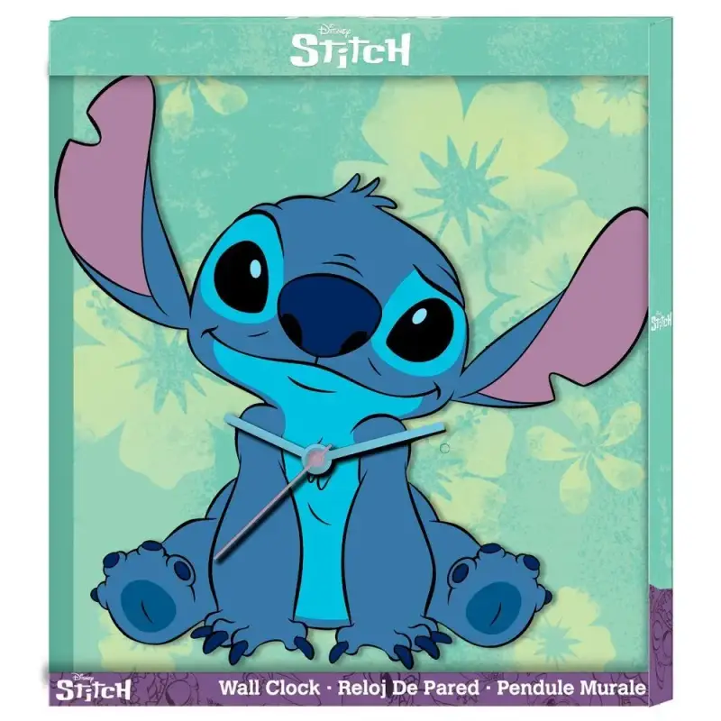 Orologio da parete per bambini Kids Licensing Disney Stitch