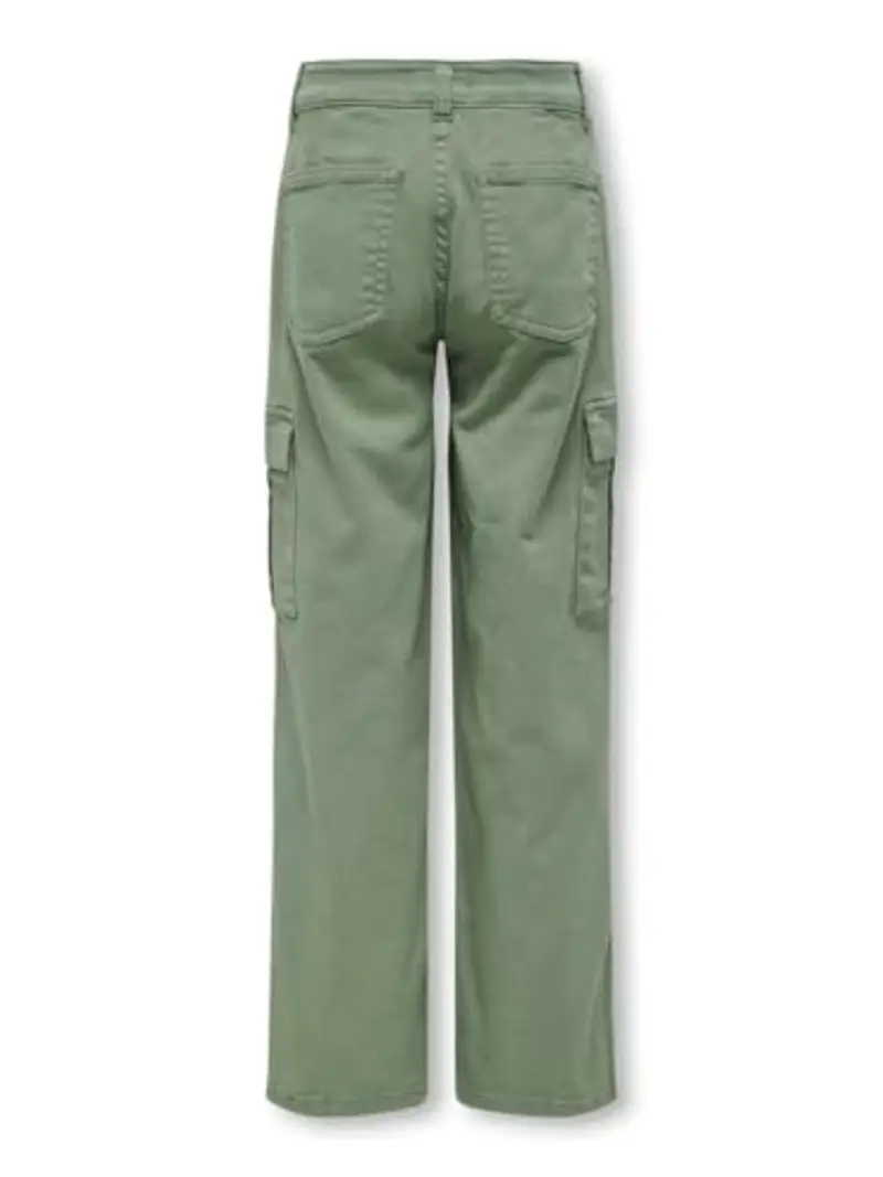 KIDS ONLY Kogyarrow-vox STR Cargo Pant Pnt Noos Pantaloni, Verde Acceso, 122 Bambina miniatura 3