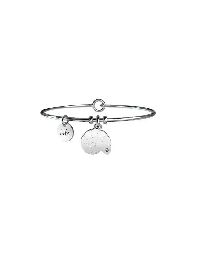 Bracciale KIDULT ANIMAL PLANET in acciaio 316L e cristalli - 231596 CONCHIGLIA SENSIBILITA'