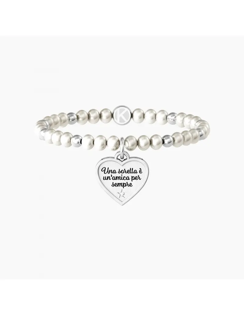 Bracciale KIDULT FAMILY 732098 Cuore - Sorella