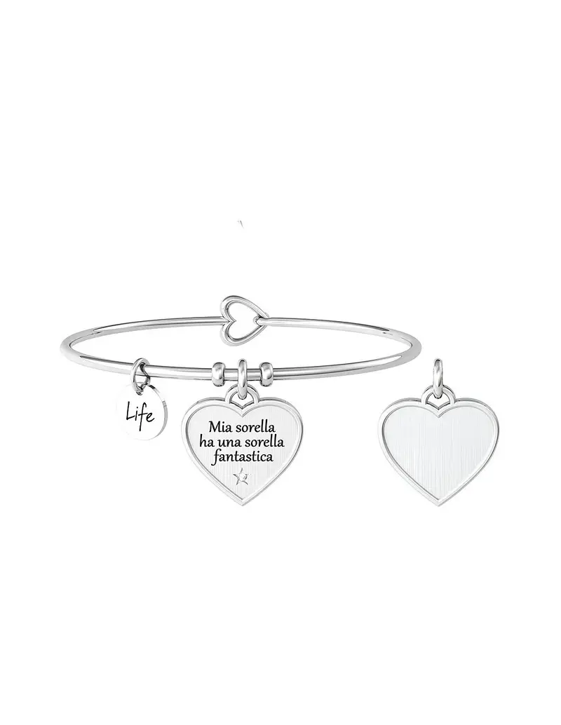 Bracciale KIDULT FAMILY in acciaio 316L 732020 SORELLA