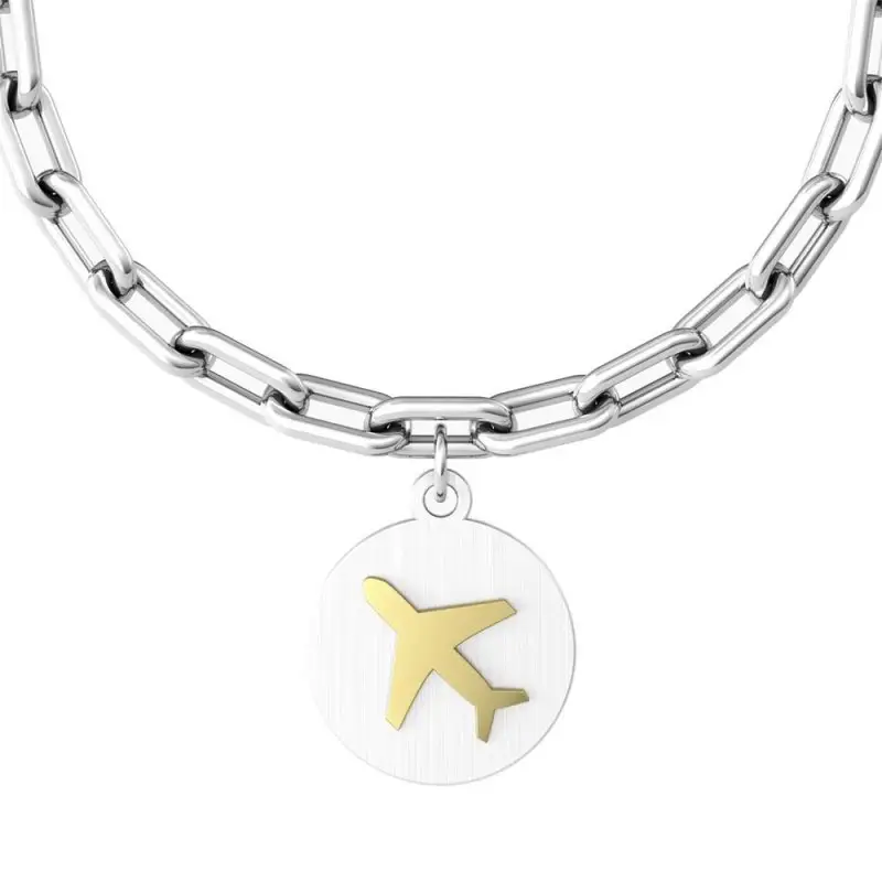 Bracciale Kidult In Acciaio Aereo | Scoperta - Free Time - 731967 miniatura 2