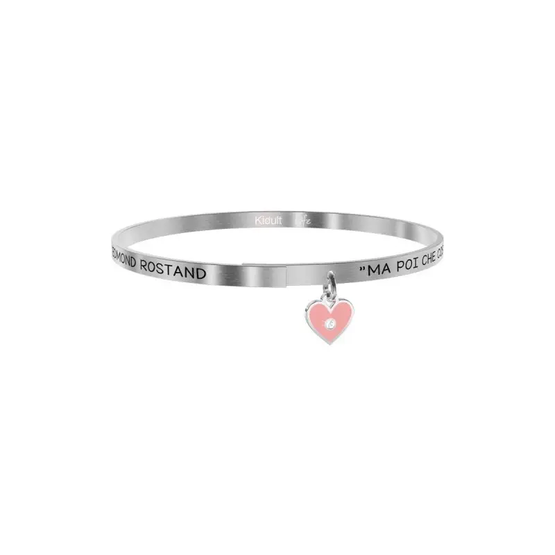 Bracciale Kidult In Acciaio Bacio | E Rostand - Love - 731883