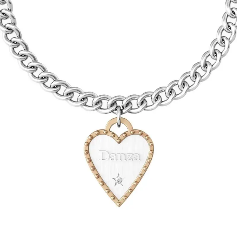 Bracciale Kidult In Acciaio Cuore | Danza - Free Time - 731936 miniatura 2