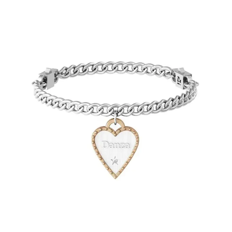 Bracciale Kidult In Acciaio Cuore | Danza - Free Time - 731936