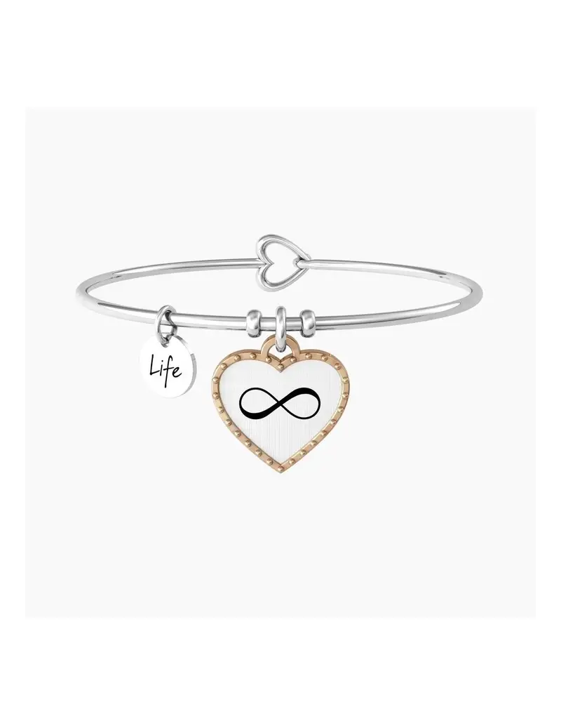 Bracciale KIDULT LOVE in Acciaio 732074 CUORE INFINITO