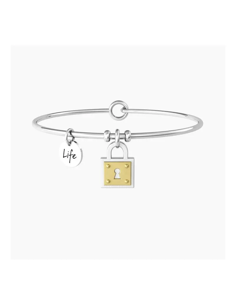 Bracciale KIDULT LOVE in Acciaio 732084 LUCCHETTO BEST FRIENDS