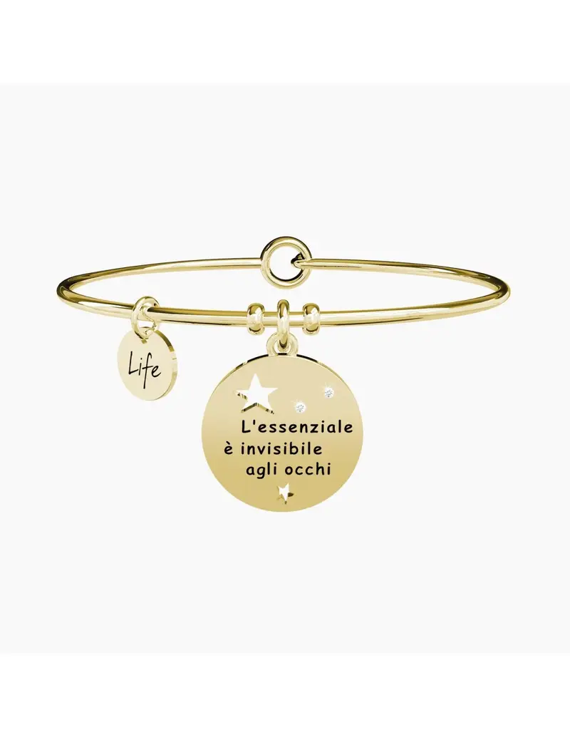 Bracciale KIDULT PHILOSOPHY in acciaio 316L - 231664 L'essenziare... Gold