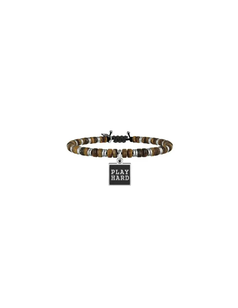 Bracciale KIDULT UOMO FREE TIME in acciaio 316L - 731408 PLAY HARD