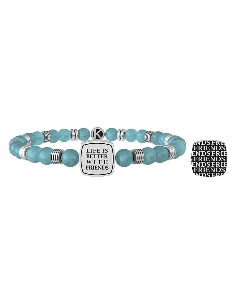 Bracciale KIDULT UOMO LOVE in acciaio 316L 732072 FRIENDS