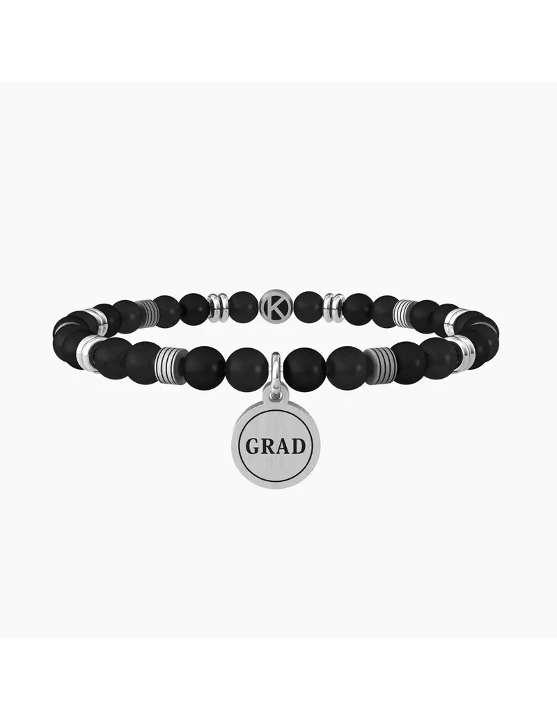 Bracciale KIDULT UOMO SPECIAL MOMENTS in acciaio 316L 731989 GRAD CONGRATULAZIONI