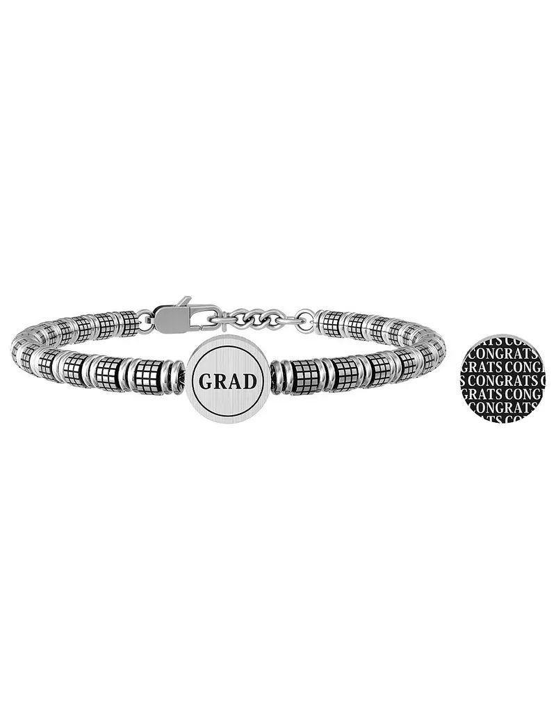 Bracciale KIDULT UOMO SPECIAL MOMENTS in acciaio 316L 732060 GRAD