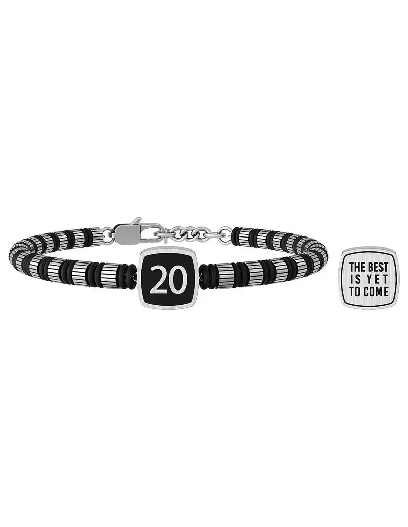 Bracciale KIDULT UOMO SPECIAL MOMENTS in acciaio 316L 732063 20