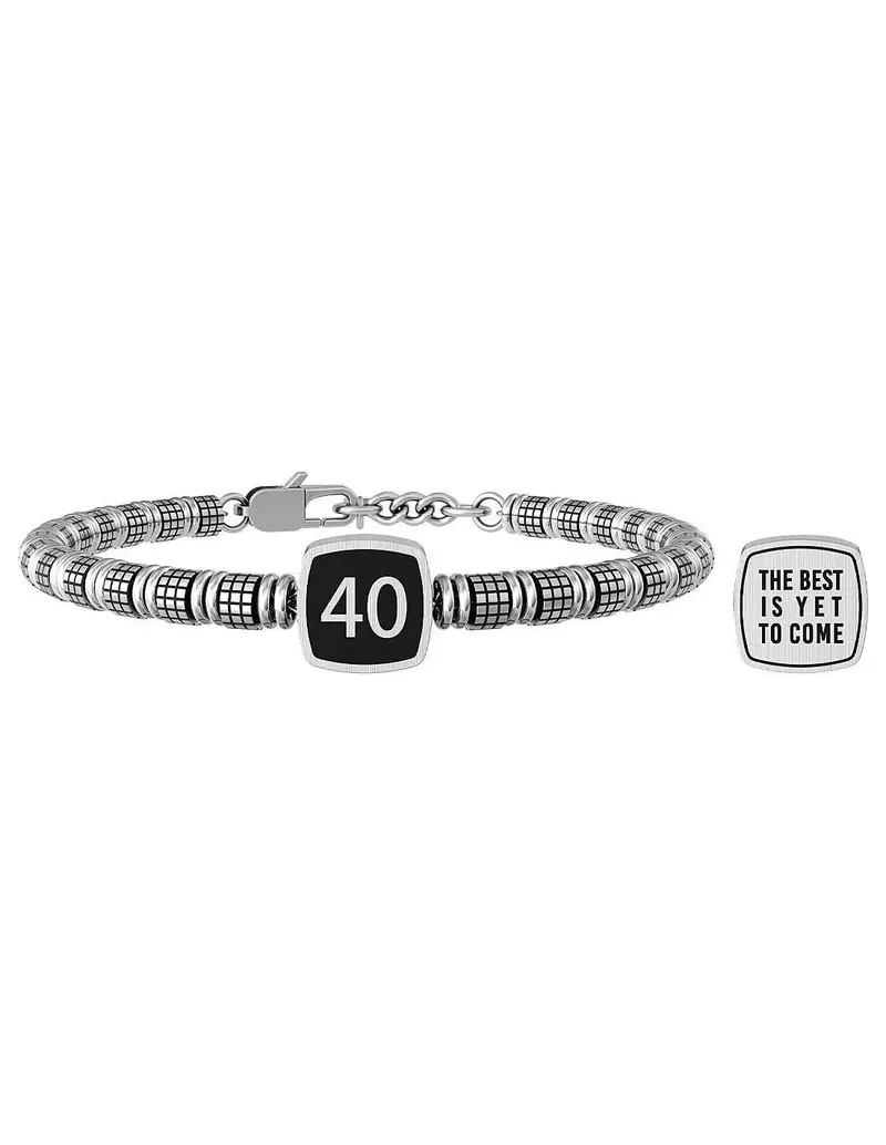 Bracciale KIDULT UOMO SPECIAL MOMENTS in acciaio 316L 732065 40