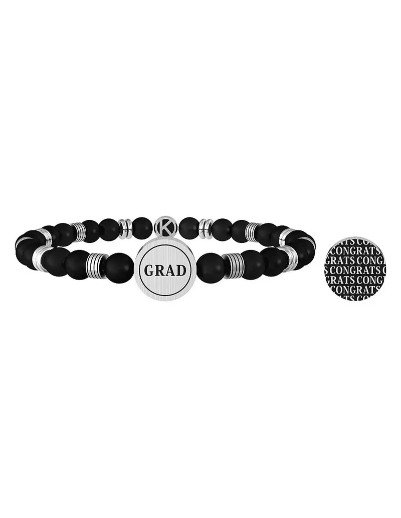 Bracciale KIDULT UOMO SPECIAL MOMENTS in acciaio 316L 732071 GRAD