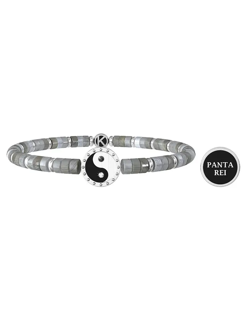 Bracciale KIDULT UOMO SPIRITUALITY in acciaio 316L 732055 YIN E YANG