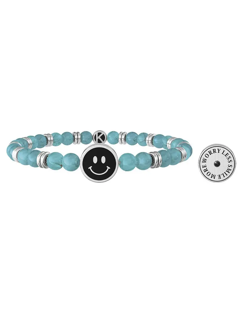Bracciale KIDULT UOMO SYMBOLS in acciaio 316L 732050 SMILE